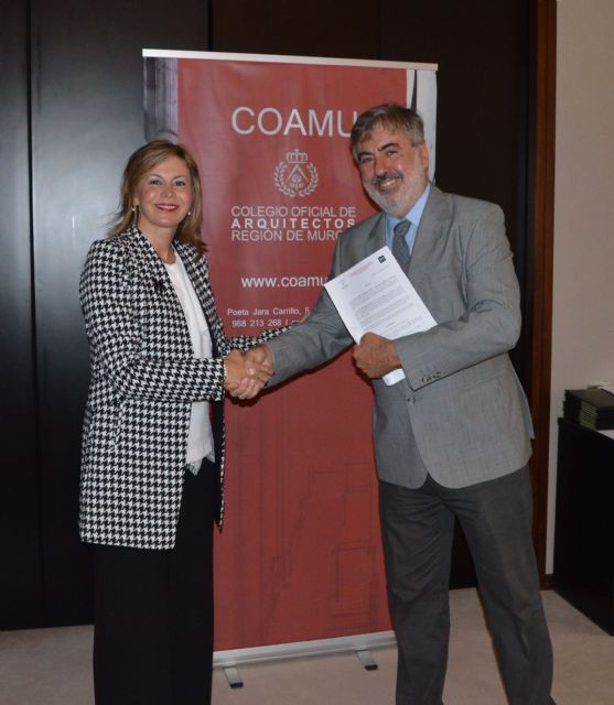 BMN-CajaMurcia acuerda con el Colegio de Arquitectos de la Región financiación en condiciones preferentes - 1, Foto 1
