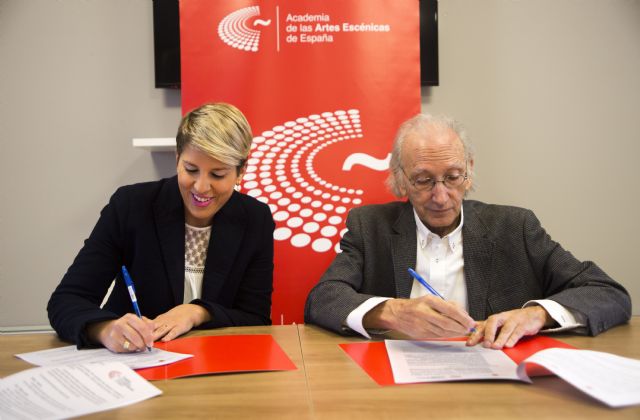 Protocolo de Colaboración entre la Fundación de la Academia de las Artes Escénicas de España y el Instituto de las Industrias Culturales y las Artes de la Región de Murcia - 1, Foto 1