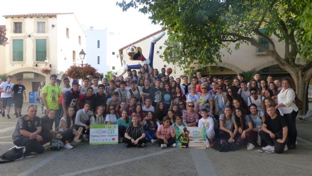 Más de 120 jóvenes pinatarenses disfrutan de Halloween en el parque de atracciones PortAventura - 1, Foto 1