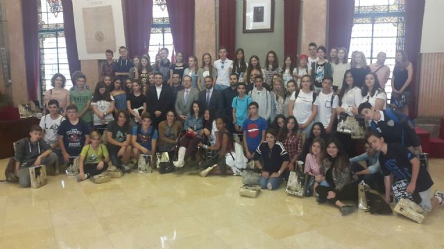 30 alumnos del XIV Liceum Ogólnoksztalcage de Wroclaw visitan Murcia - 1, Foto 1