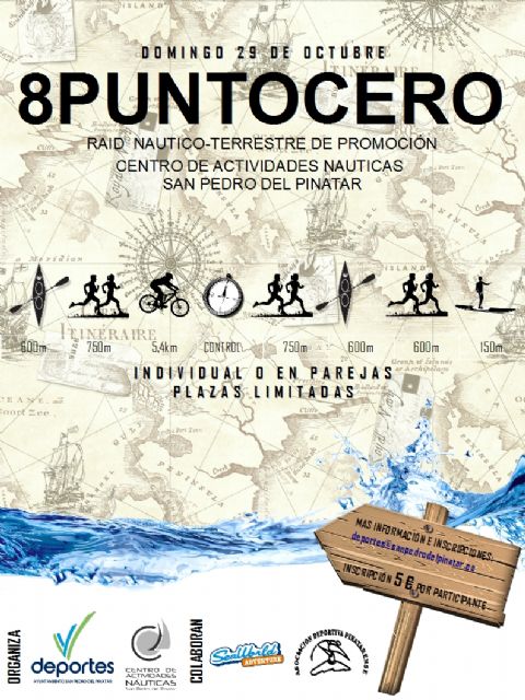 San Pedro del Pinatar une los deportes náuticos, atletismo y ciclismo en la prueba 8Puntocero - 1, Foto 1