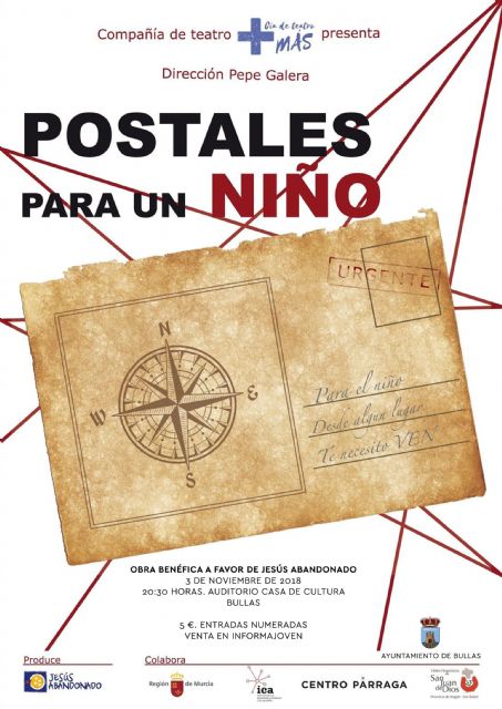 Teatro solidario con la obra 'Postales para un niño' - 1, Foto 1