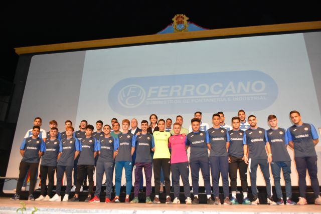 Presentación oficial de los 15 equipos que conforman esta temporada el Club Archena FC - 1, Foto 1