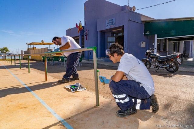 El programa Barrios ADLE forma a desempleados y mejora el entorno urbano de Los Nietos y Los Urrutias - 1, Foto 1