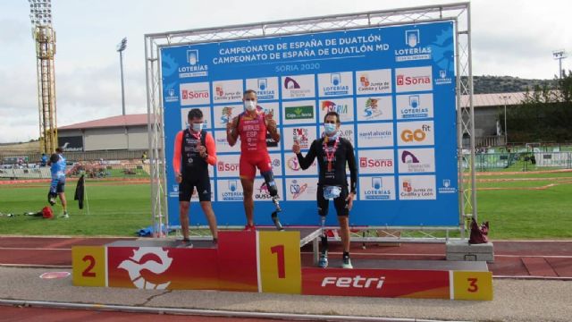 Cinco medallas para el triatlón murciano en el Campeonato de España de Duatlón celebrado en Soria - 1, Foto 1