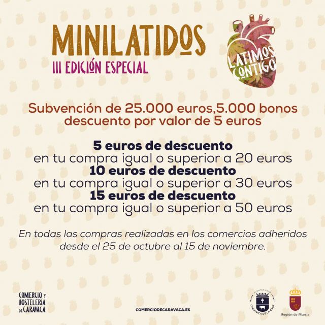 El Ayuntamiento de Caravaca activa otra edición de los descuentos directos en compras 'Bonolatidos' para incentivar el consumo en el comercio local - 1, Foto 1