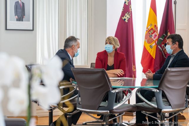 Sabic repasa con el Ayuntamiento los proyectos estratégicos en su planta de La Aljorra - 1, Foto 1