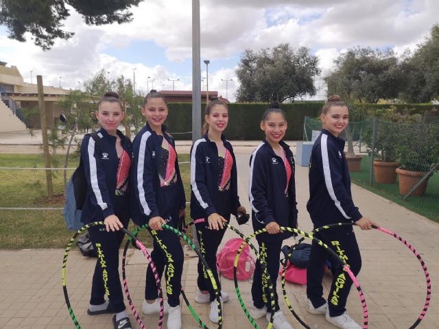 El Club Rítmica Águilas se clasifica para el Campeonato Nacional de Gimnasia Rítmica de Valladolid - 2, Foto 2