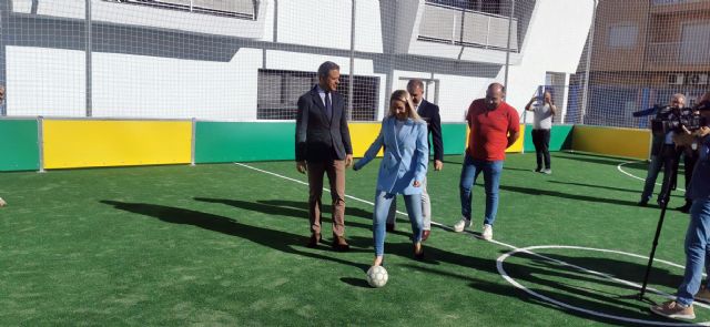 Inauguración de una pista de césped artificial y un parque de calistenia: un nuevo espacio para el Deporte en Cehegín - 2, Foto 2