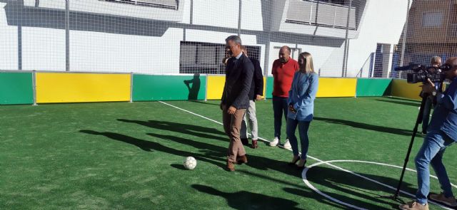 Inauguración de una pista de césped artificial y un parque de calistenia: un nuevo espacio para el Deporte en Cehegín - 3, Foto 3