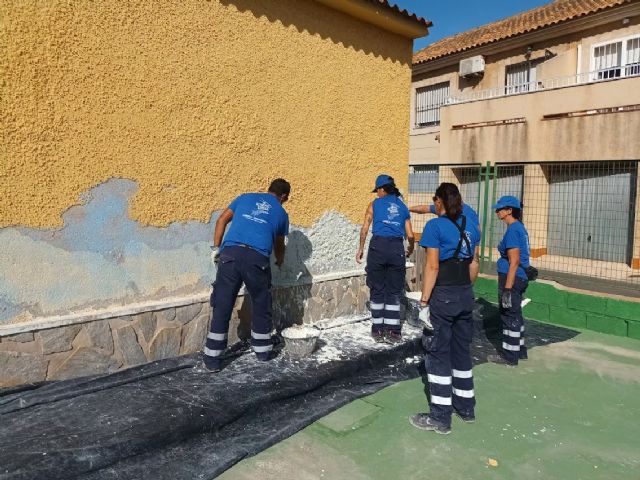 El Ayuntamiento destina 20.000 euros a los trabajos de mejora en el CEIP El Garbanzal - 5, Foto 5