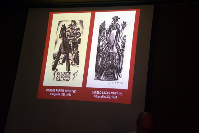 Antonio Rendón Los exlibris, pequeñas obras de arte que cuentan la historia de los libros, protagonizan una conferencia en Adorea Sevilla - 2, Foto 2