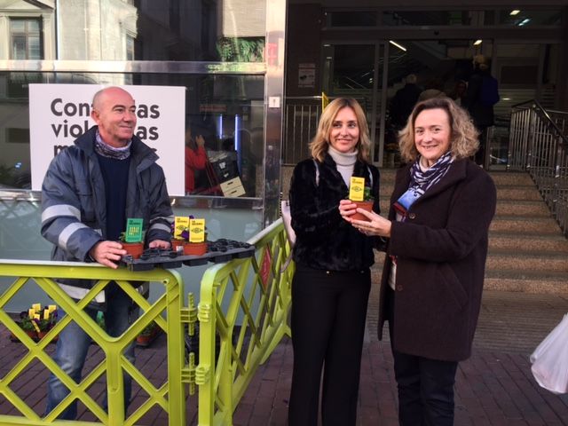 Flores contra la violencia - 1, Foto 1