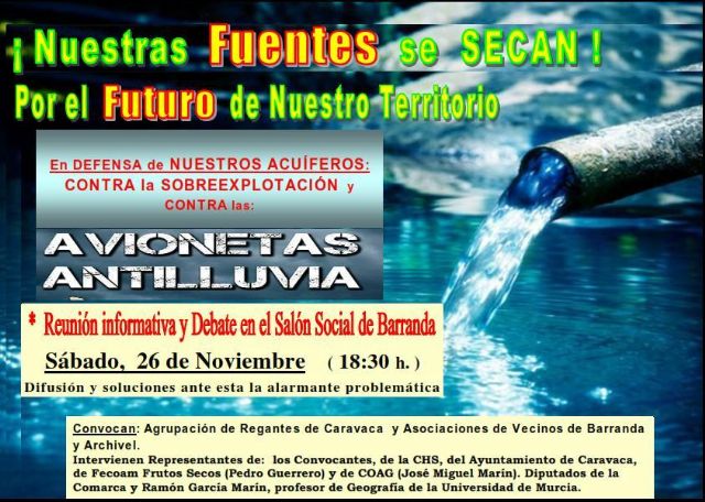 Representantes de la Agrupación de Regantes de Caravaca se reúnen con el Comisario de Aguas de la CHS para frenar los regadíos ilegales - 3, Foto 3