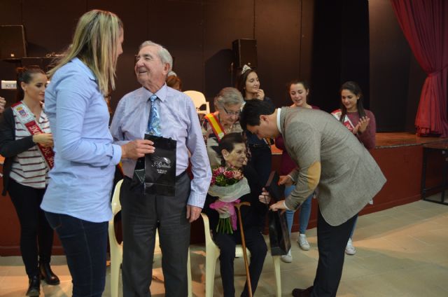 Dolores Zapata Egea, de 92 años, y Mariano Nuñez Pérez de 86 fueron elegidos Abuela y Abuela Mayor del Baile , en las fiestas de San Javier - 1, Foto 1
