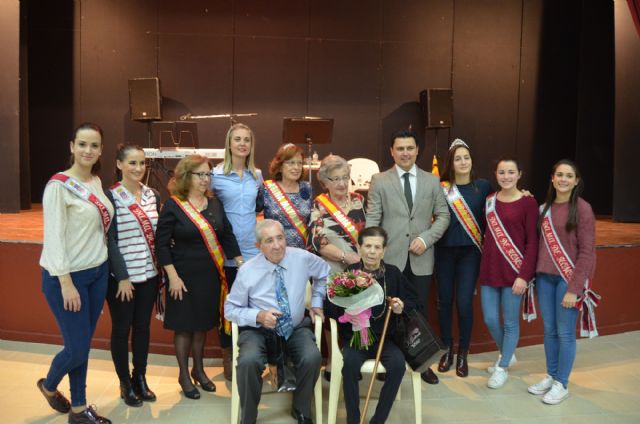 Dolores Zapata Egea, de 92 años, y Mariano Nuñez Pérez de 86 fueron elegidos Abuela y Abuela Mayor del Baile , en las fiestas de San Javier - 2, Foto 2