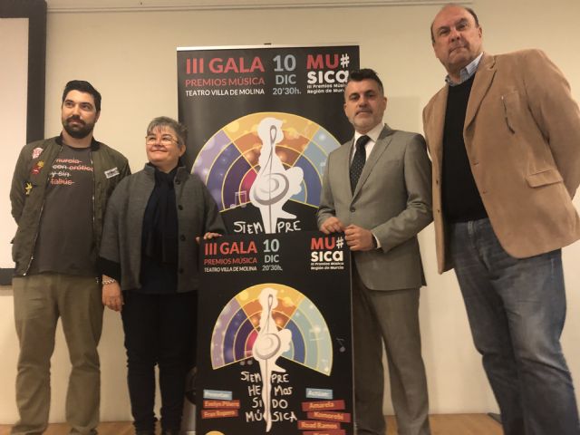 Los Premios de la Música de la Región de Murcia llegan a su tercera edición - 1, Foto 1