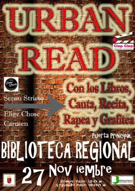 La Biblioteca Regional aúna música, literatura y grafitis en el proyecto ´Urban Read´ - 1, Foto 1