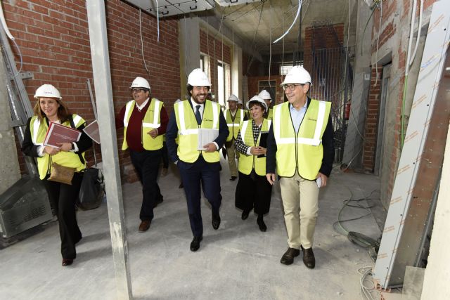 El consejero Miguel Motas visita las obras del aulario del campus de Ciencias de la Salud de la Universidad de Murcia - 3, Foto 3