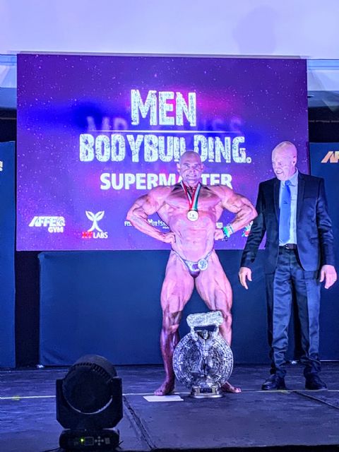 El lorquino Juanmi Sanz se proclama en Acapulco (México) bicampeón de Mister Universo en la categoría Super Master 50 - 1, Foto 1