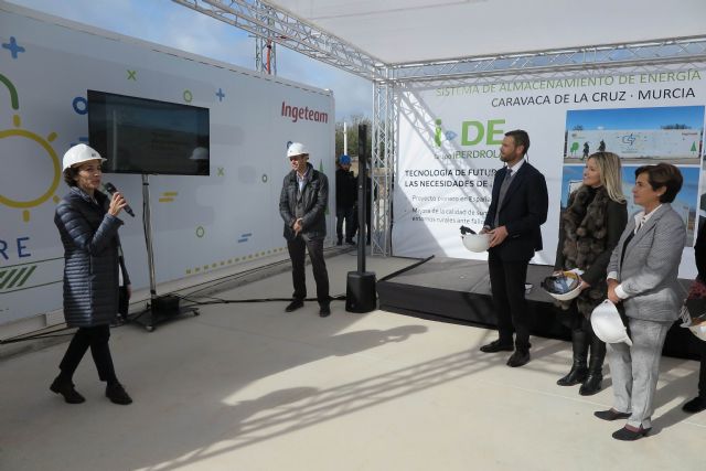 Iberdrola pone en marcha en Caravaca el primer sistema de almacenamiento con baterías para redes de España - 4, Foto 4