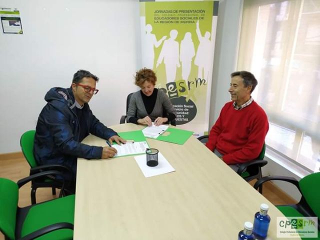 D´Genes suscribe un convenio de colaboración en el ámbito sociosanitario con el Colegio Profesional de Educadores Sociales de la Región de Murcia - 3, Foto 3