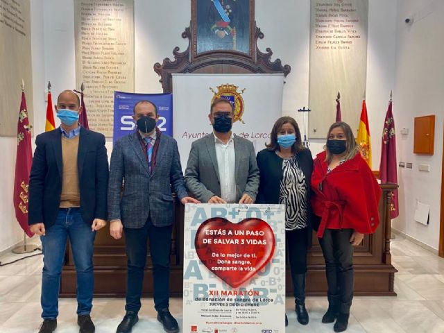 El XII Maratón de Donación de Sangre 'Ser Solidarios' será el 2 de diciembre bajo el lema 'Estás a un paso de salvar 3 vidas. Da lo mejor de ti. Dona sangre, comparte la vida' - 2, Foto 2