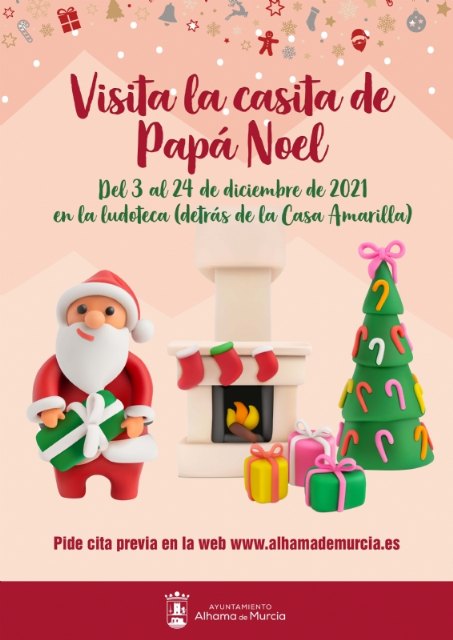 Visita la casita de Papá Noel en la ludoteca del 3 al 24 de diciembre de 2021 - 2, Foto 2