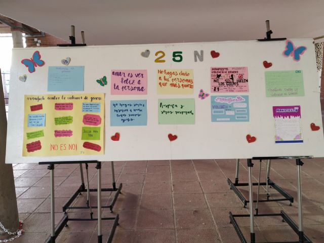 El IES Ben Arabí celebra el 25N contra la violencia de género - 1, Foto 1