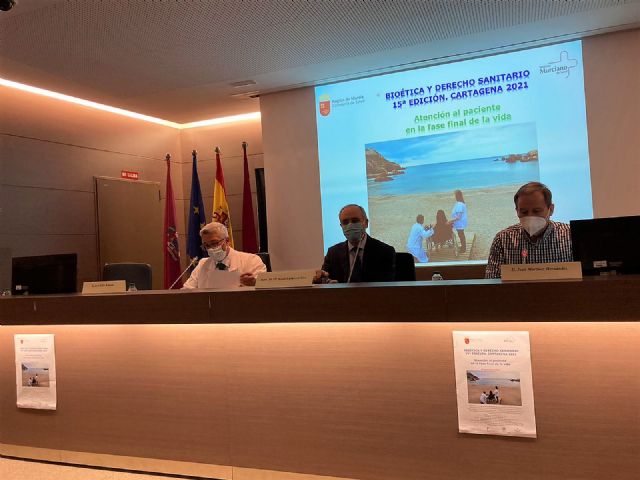 El hospital Santa Lucía acoge una jornada de debate sobre la atención al paciente en la fase final de la vida - 1, Foto 1