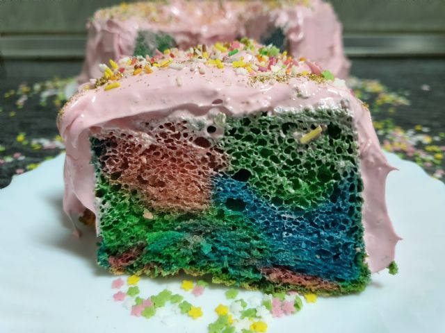 Receta. ¡¡¡Ángel Food Cake de unicornio!!! - 4, Foto 4