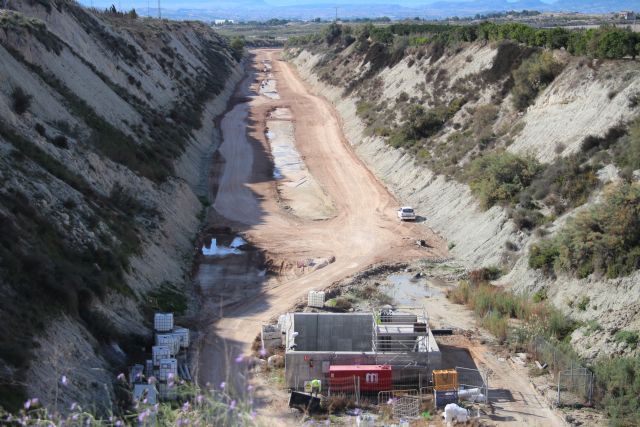 La CHS acomete el tramo final de las obras de reparación del falso túnel de Los Valientes del Postrasvase Tajo-Segura en Molina de Segura - 1, Foto 1