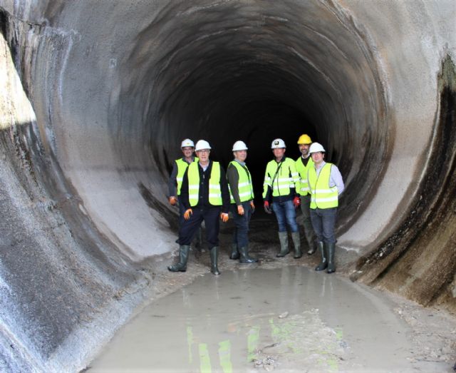 La CHS acomete el tramo final de las obras de reparación del falso túnel de Los Valientes del Postrasvase Tajo-Segura en Molina de Segura - 2, Foto 2