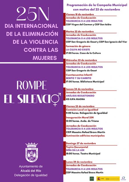Alcalá del Río apuesta por la formación de género en otro de los talleres que se llevará a cabo en esta programación por el Ayuntamiento - 1, Foto 1