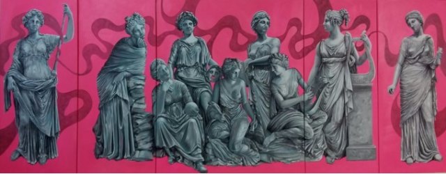 Exposición pictórica Olímpicas, ni diosas ni musas, de Santi García Cánovas - 1, Foto 1