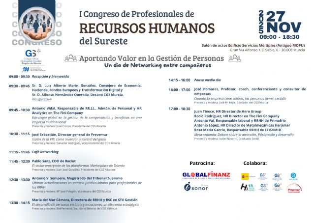El Colegio de Graduados Sociales celebra su primer Congreso de Profesionales de Recursos Humanos - 1, Foto 1