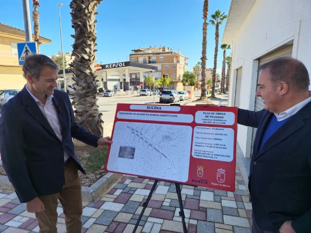 Finalizan las obras de renovación integral de las aceras en la Avenida Constitución de Sucina con una inversión municipal de 223.000 euros - 4, Foto 4