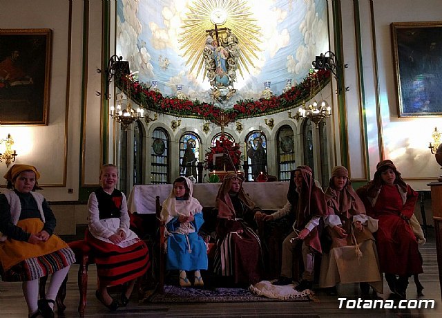 Belén viviente. Parroquia de las Tres Avemarías. Navidad 2017, Foto 1