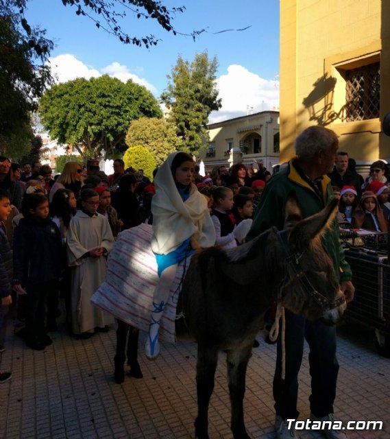 Belén viviente. Parroquia de las Tres Avemarías. Navidad 2017, Foto 3