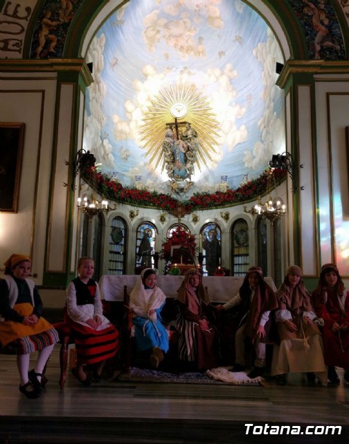 Belén viviente. Parroquia de las Tres Avemarías. Navidad 2017, Foto 7