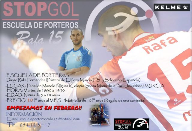Rafa presenta su Escuela de Porteros ´StopGol´ - 1, Foto 1