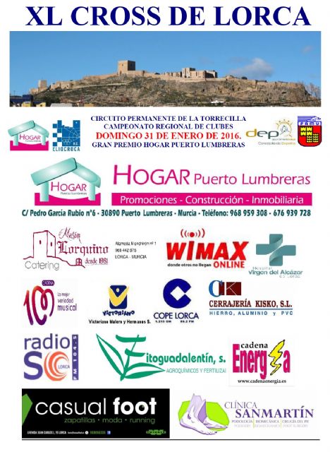 Este domingo, Lorca pone el cierre a la XXX Liga Regional de Cross - 1, Foto 1