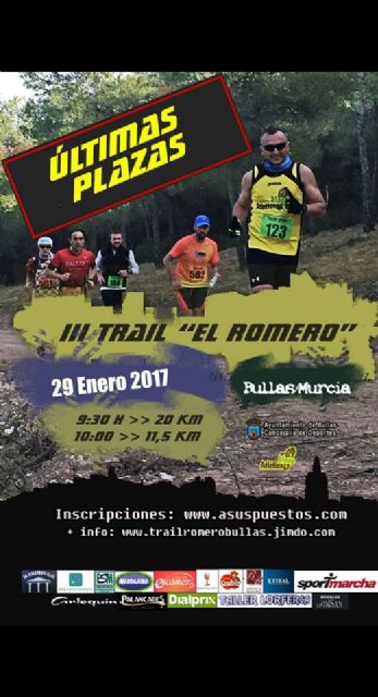 La III Trail El Romero se disputa este domingo - 1, Foto 1