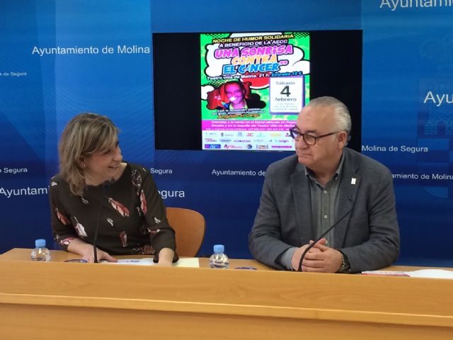 La Noche de Humor Solidaria Una sonrisa contra el cáncer, a beneficio de la AECC, se celebra el sábado 4 de febrero en el Teatro Villa de Molina - 2, Foto 2