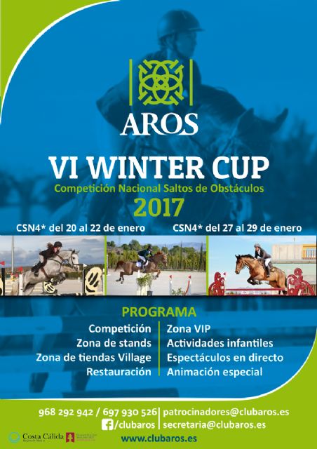 Inscritos 246 binomios en la segunda semana de la Winter Cup Aros, que arranca mañana - 1, Foto 1