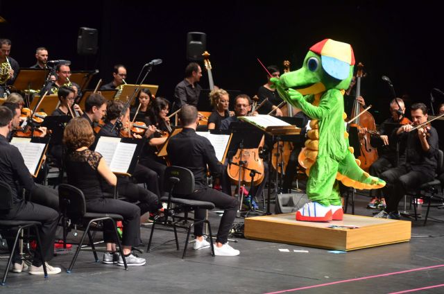 La Orquesta Sinfónica de la Región ofrece el concierto en familia 'Drilo sinfónico' en el Auditorio El Batel de Cartagena - 1, Foto 1
