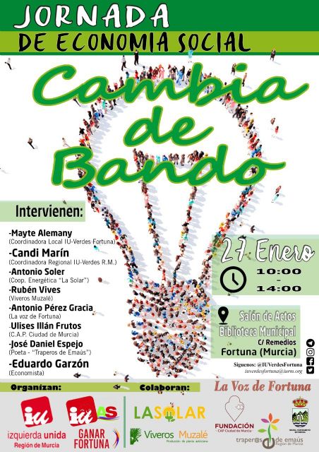 IU-Verdes apuesta en una jornada sobre economía social por promover la migración hacia alternativas 100% renovables - 1, Foto 1