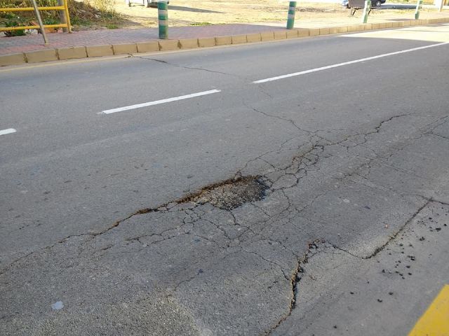 Ahora Murcia denuncia el cochambroso asfaltado del PP en pedanías - 1, Foto 1