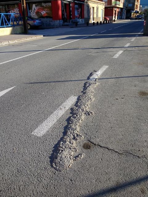 Ahora Murcia denuncia el cochambroso asfaltado del PP en pedanías - 2, Foto 2