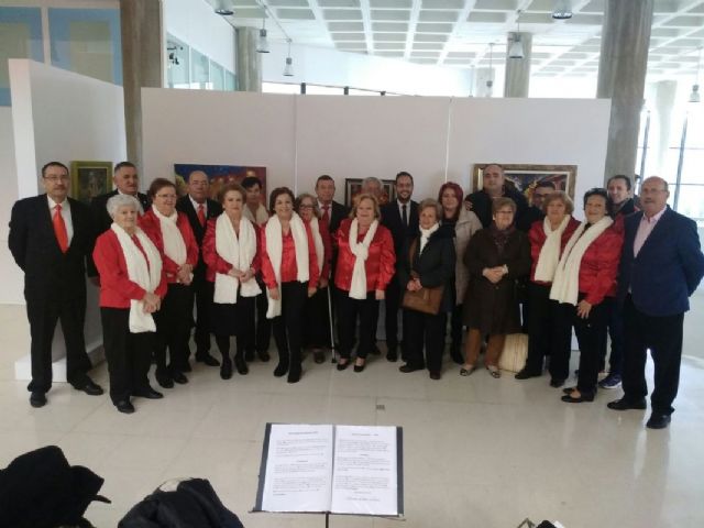 Clausurada la exposicion de arte de los mayores de Alumbres en el Centro Cultural - 1, Foto 1